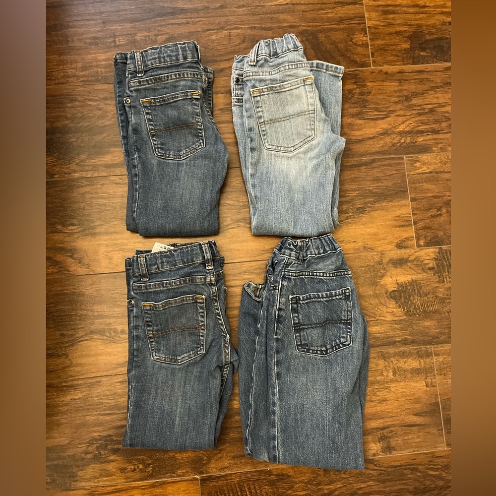 Boy Ripped Jeans set of 4
